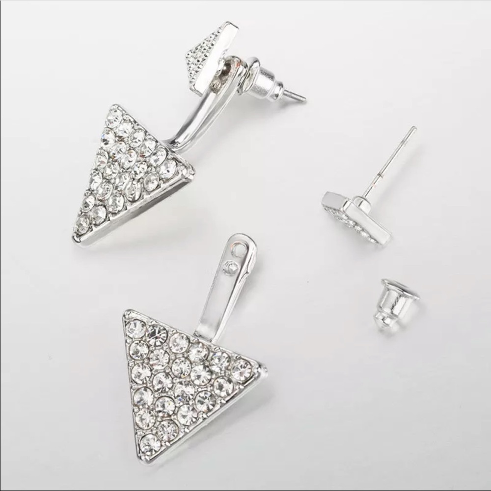 •Rue• Geometric Earring Jackets - Picture 2 of 5